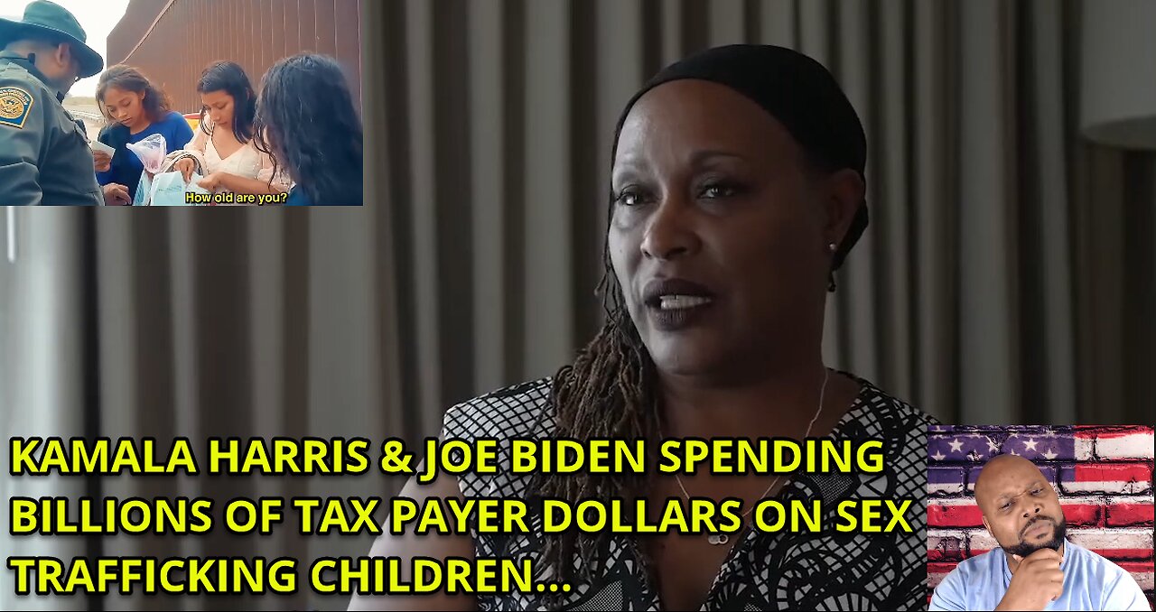 KAMALA HARRIS AND JOE BIDEN CAUGHT SPENDING BILLIONS IN TAX PAYER DOLLARS TO SEX TRAFFICK CHILDREN!