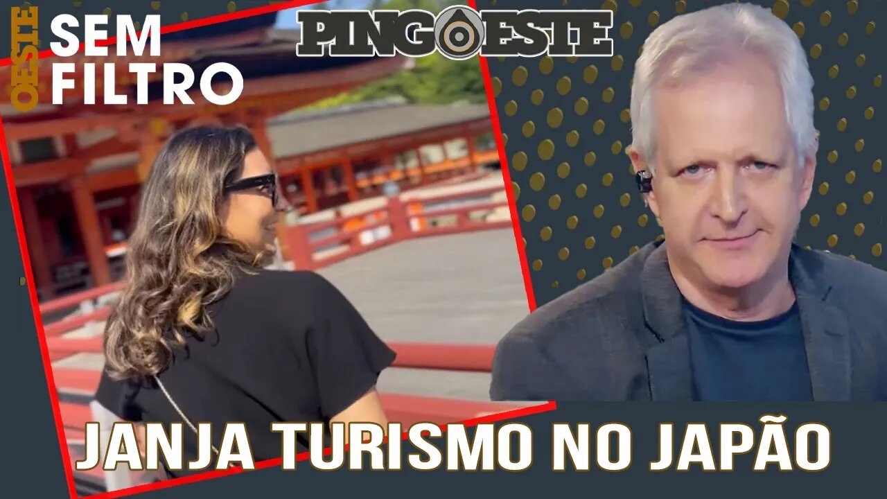 Janja e seu tour pelo Japão [AUGUSTO NUNES]