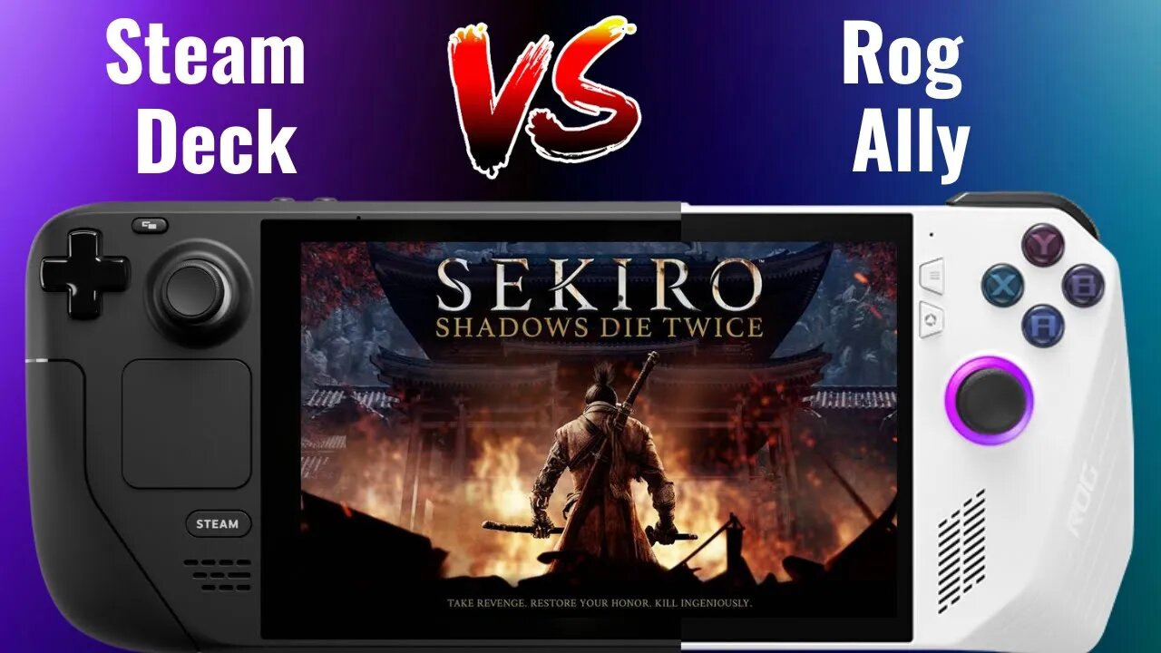 Sekiro: Shadows Die Twice | Steam Deck Vs ROG Ally | High Settings