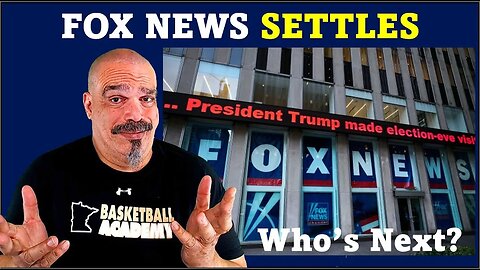 The Morning Knight LIVE! No. 1045- Fox News Settles, Who’s Next?