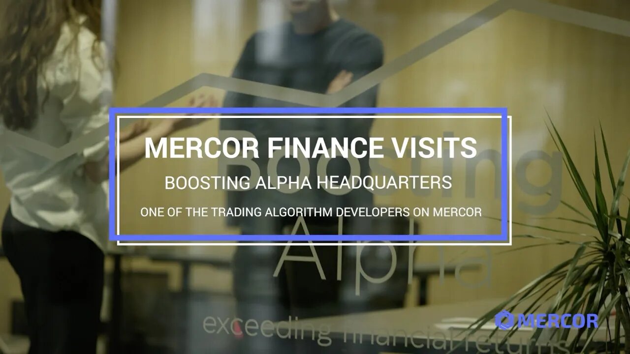 Mercor Finance visits Boosting Alpha HQ