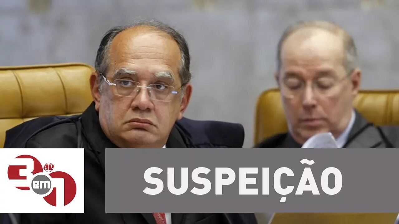 Presidente do STF pede para Gilmar Mendes se manifestar sobre pedido de suspeição