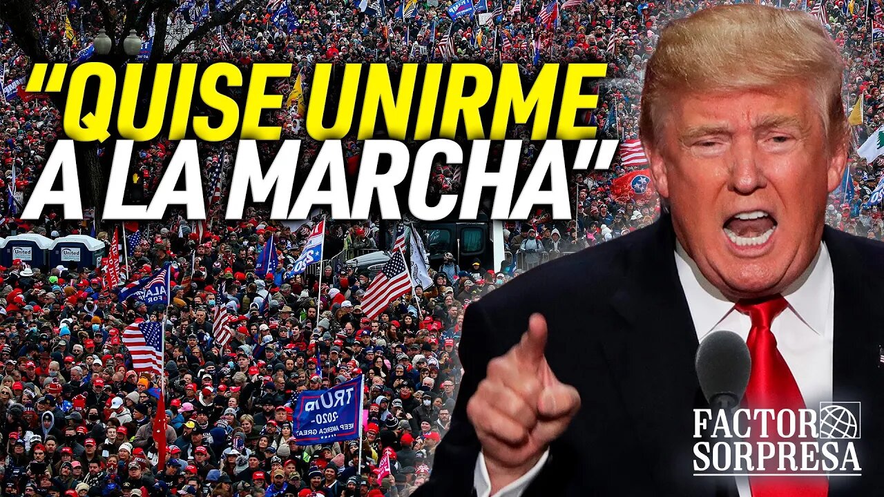 Trump confiesa porque no se unió a la marcha/MacCarthy habla sobre impeachment a Biden