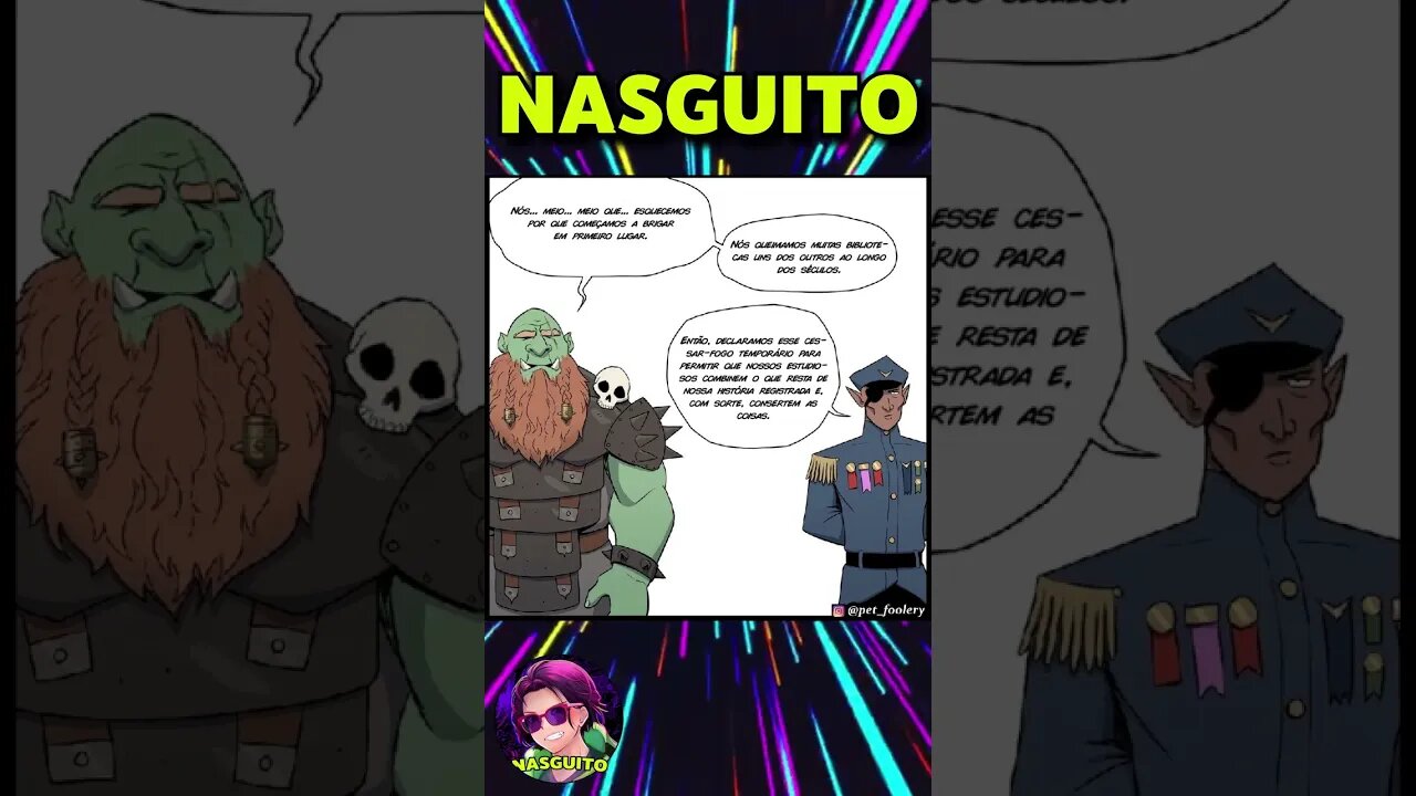 A ORIGEM DA GUERRA ENTRE ELFOS E ORCS