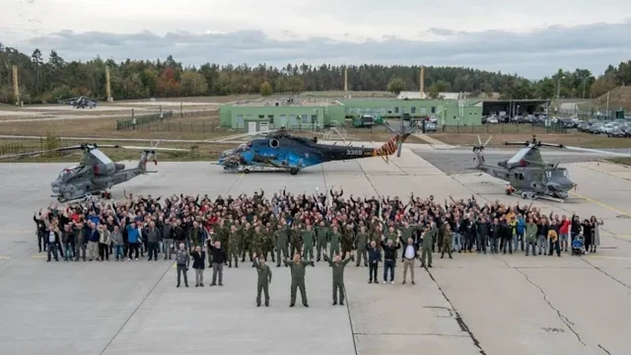 Força Aérea da República Tcheca aposentou helicópteros Mil Mi-24(35) Hind