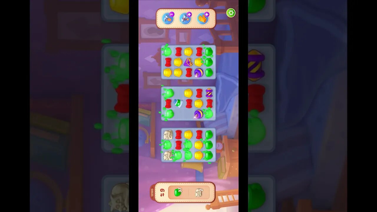 Shorts Playrix Homescapes Gameplay Walkthrough Level 12985-040