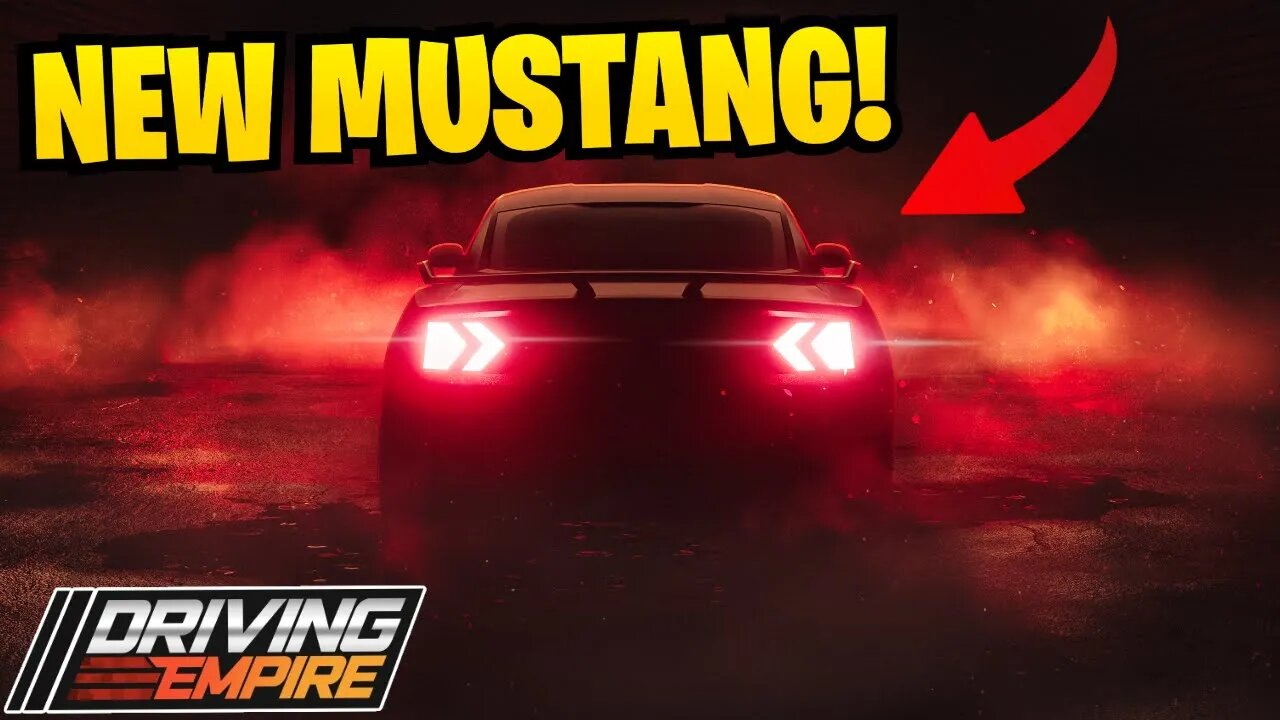 INSANE NEW MUSTANG TESER FOR DRIVING EMPIRE!