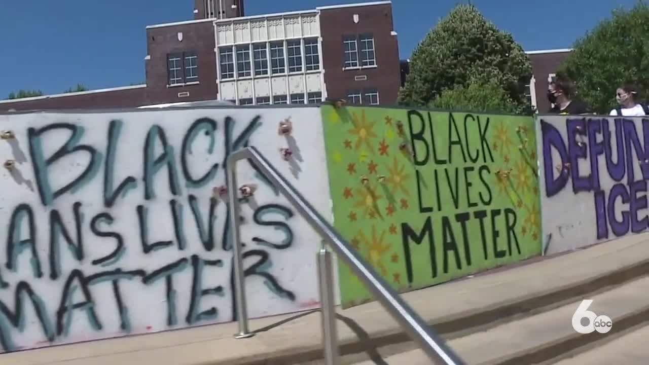 Black Lives Matter demonstration at Boise State