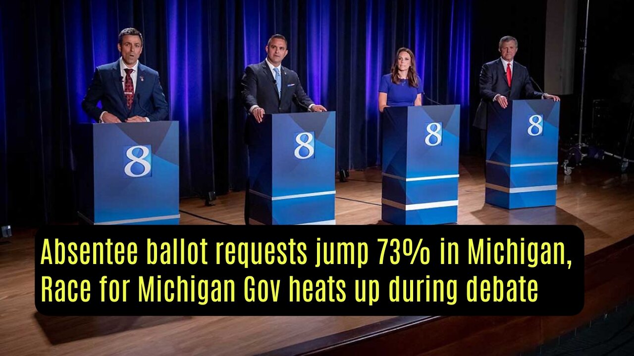 (Audio Only) TTA Live - Absentee Ballot Requests Jump 73% In Michigan's Midterm Elections | Ep. 9