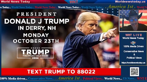 Donald J Trump in Derry, NH 10-23-2023