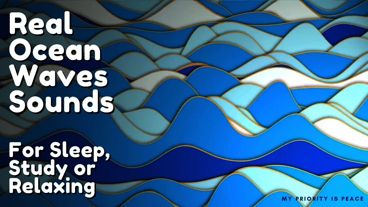 2+ Hours of Waves Waves and More Waves | Real Ocean Waves Sounds | Background Noise | Constant Waves