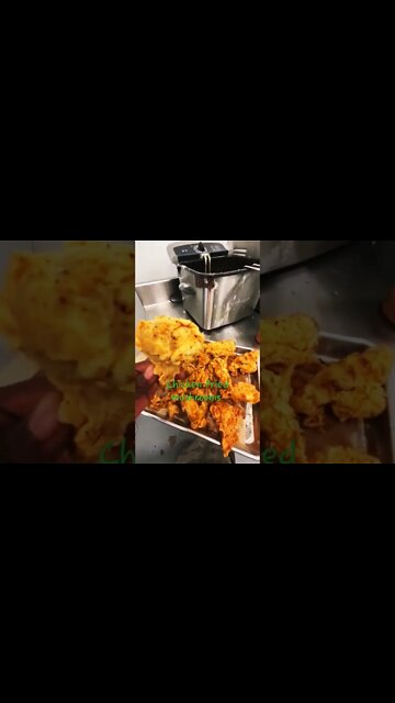 Change your life with these chicken fried mushrooms 😯🍄🤑🍻 #shorts