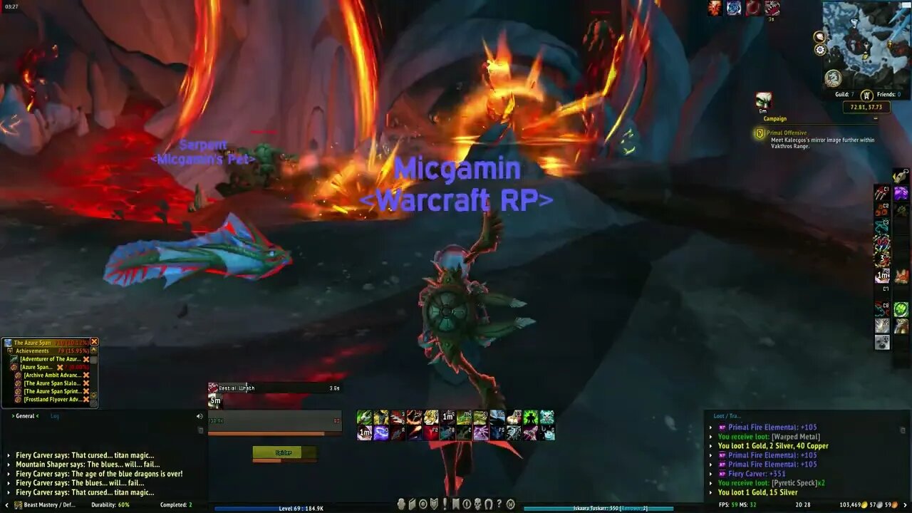 World of Warcraft Dragonflight Primal Offensive