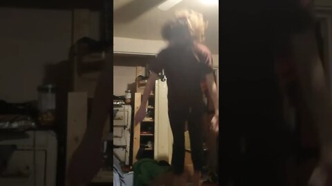 Guy body slams the floor