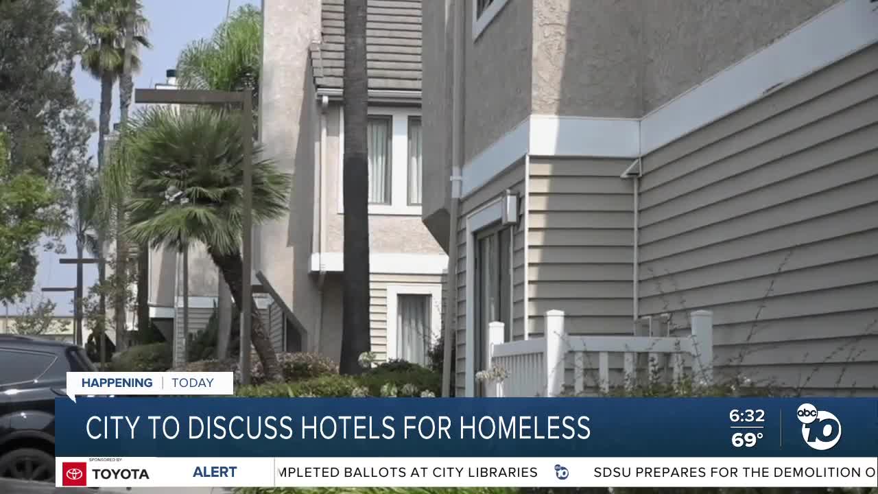 City committee to discuss hotels for homeless