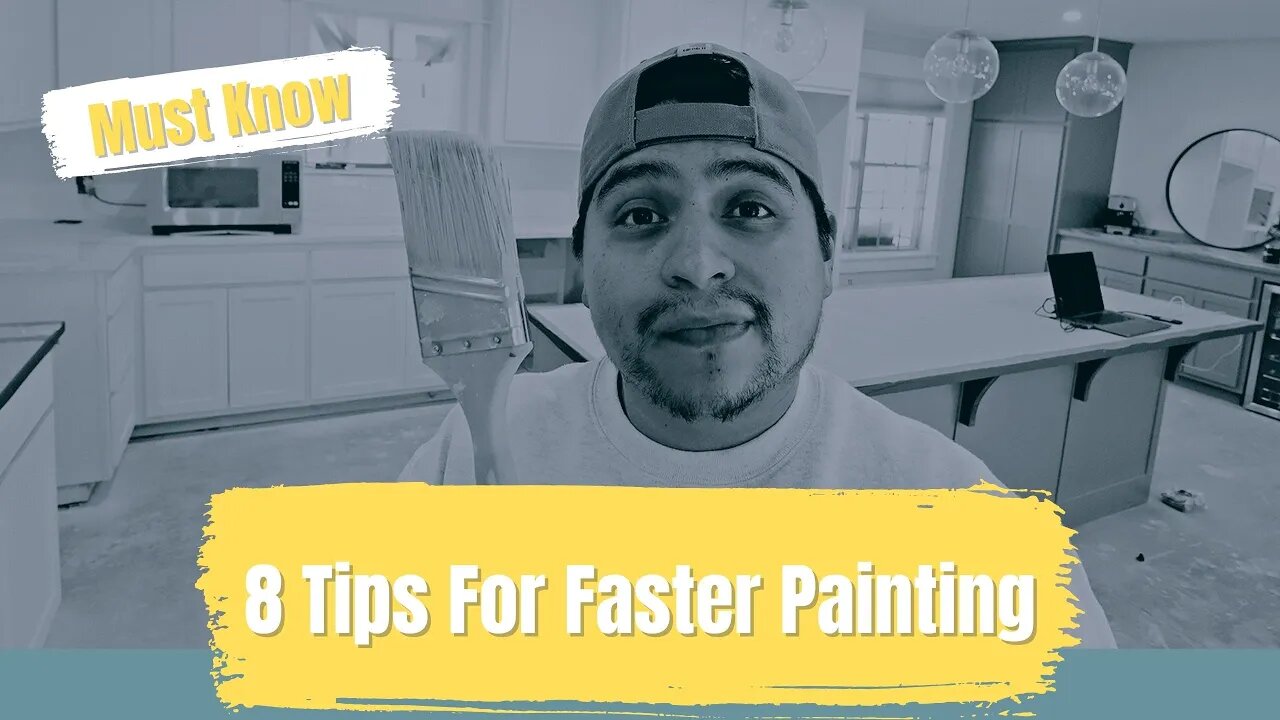 8 Tips To Help You Paint Faster | Painting Tips For Beginners | How To Paint Faster By hand