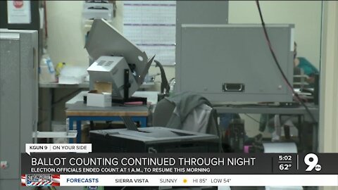 Pima County: 98 percent of precincts reported