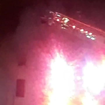 Streetview: Firefighters battle bitter cold, flames at history Lebanon church fire