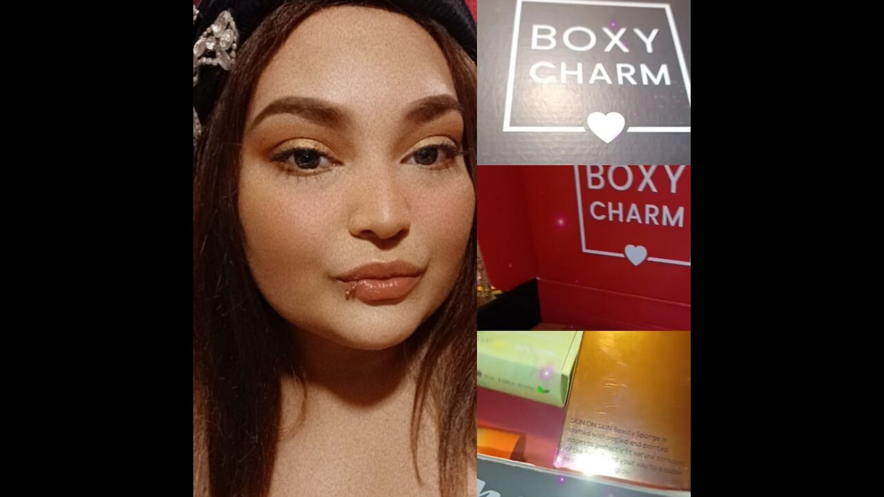 unboxing and review boxycharm glam tutorial