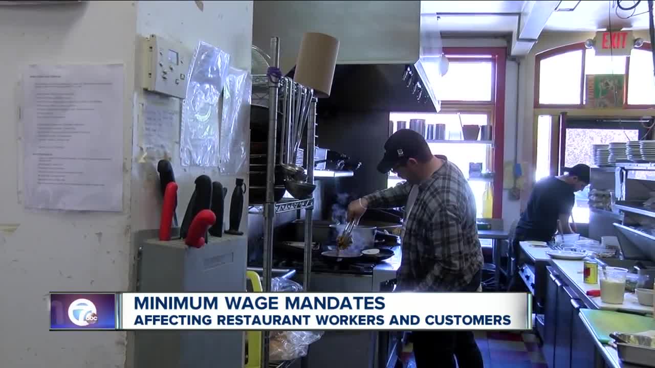 Minimum wage causing restaurants to plan for change