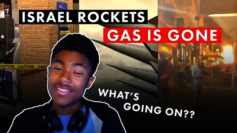 ISRAEL ROCKETS, GAS IS GONE, WHAT’S GOIN ON?