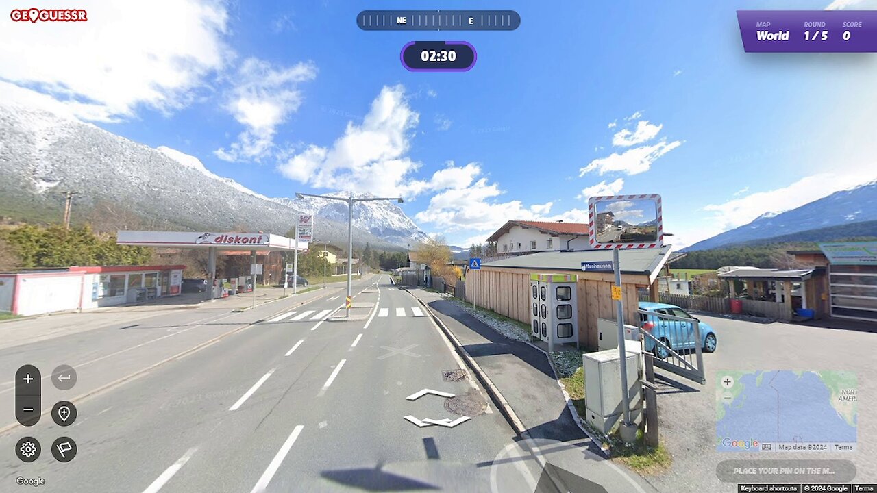 GeoGuessr : Daily Challenge, September 24, 2024