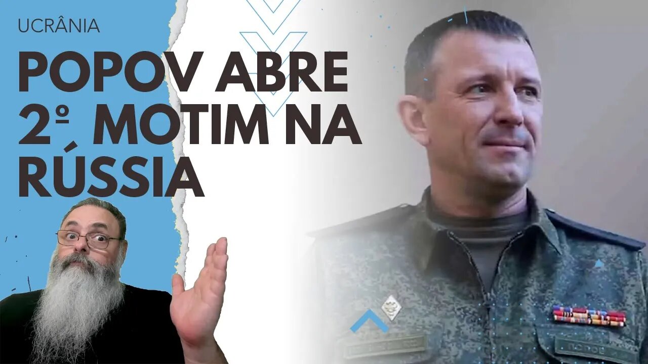 GENERAL POPOV depois de REBAIXADO, pede DEMISSÃO e CAI ATIRANDO contra SHOIGU e GERASIMOV com APOIOS