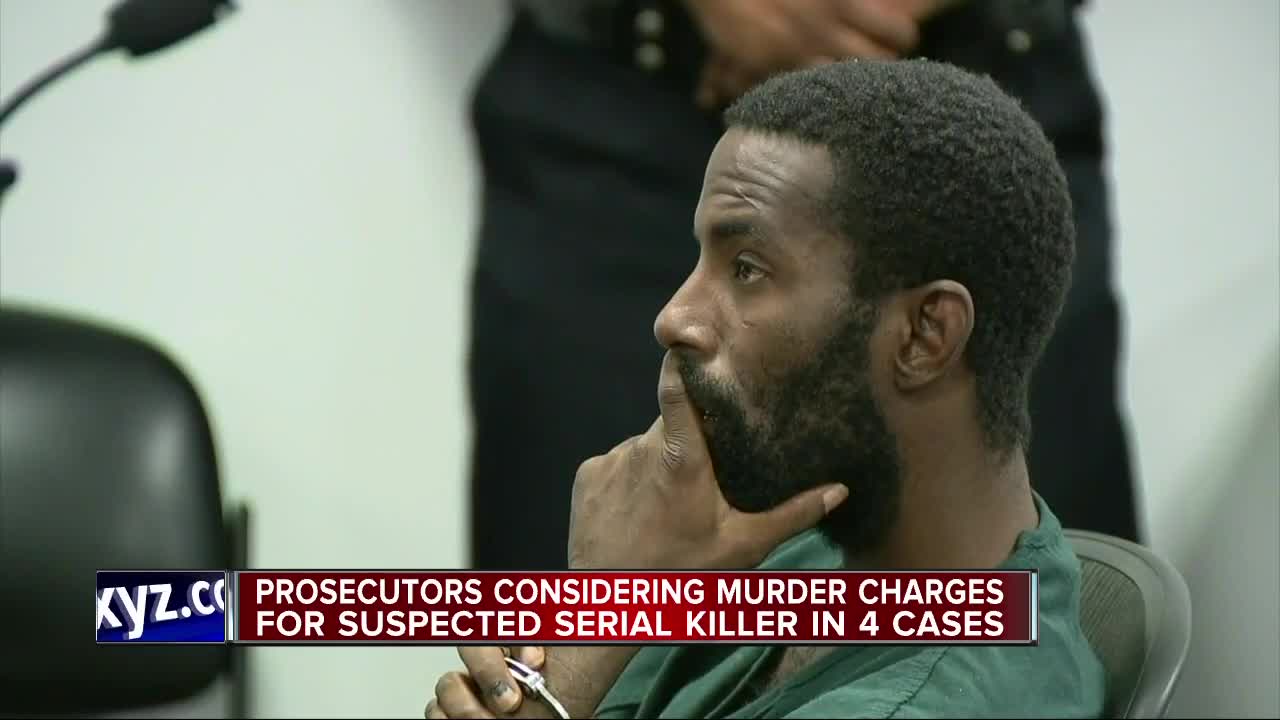 Prosecutors considering murder charges for suspected serial killer Deangelo Martin in four cases