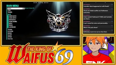 KOF XV Just training and stuff, while catching up with chat