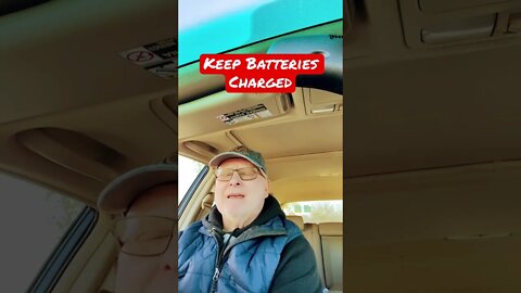 Keep your battery charged during the winter time when you’re not using them. #Shorts, #Batteries