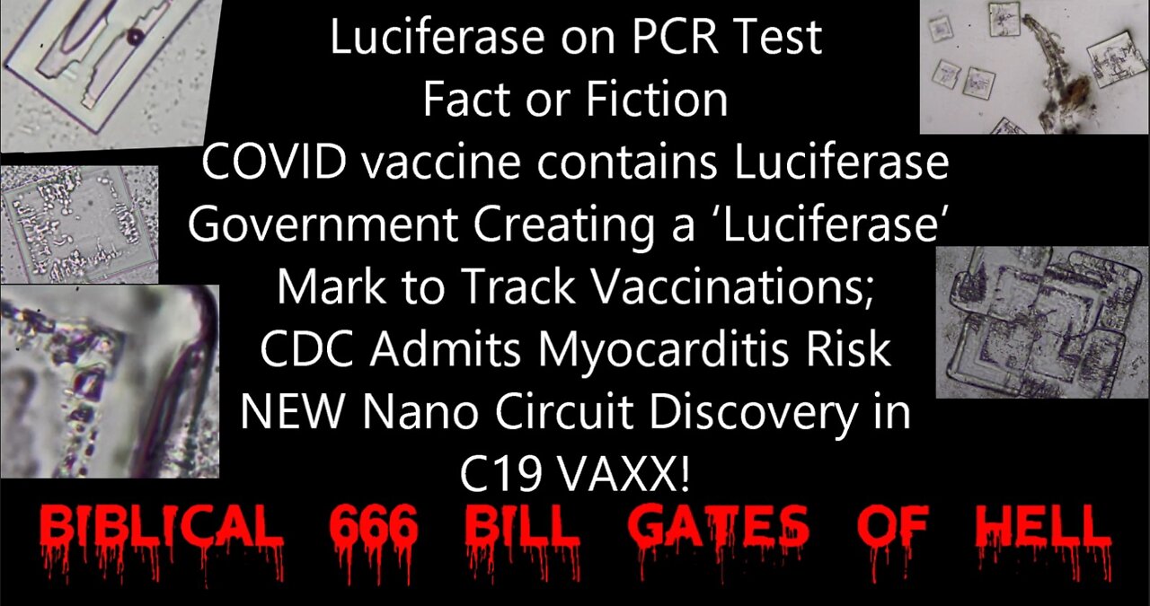 Luciferase Shot Killing mRNA Gene Distruction and Nano Circuits: ie Bill Gates Patent 666? 38 min