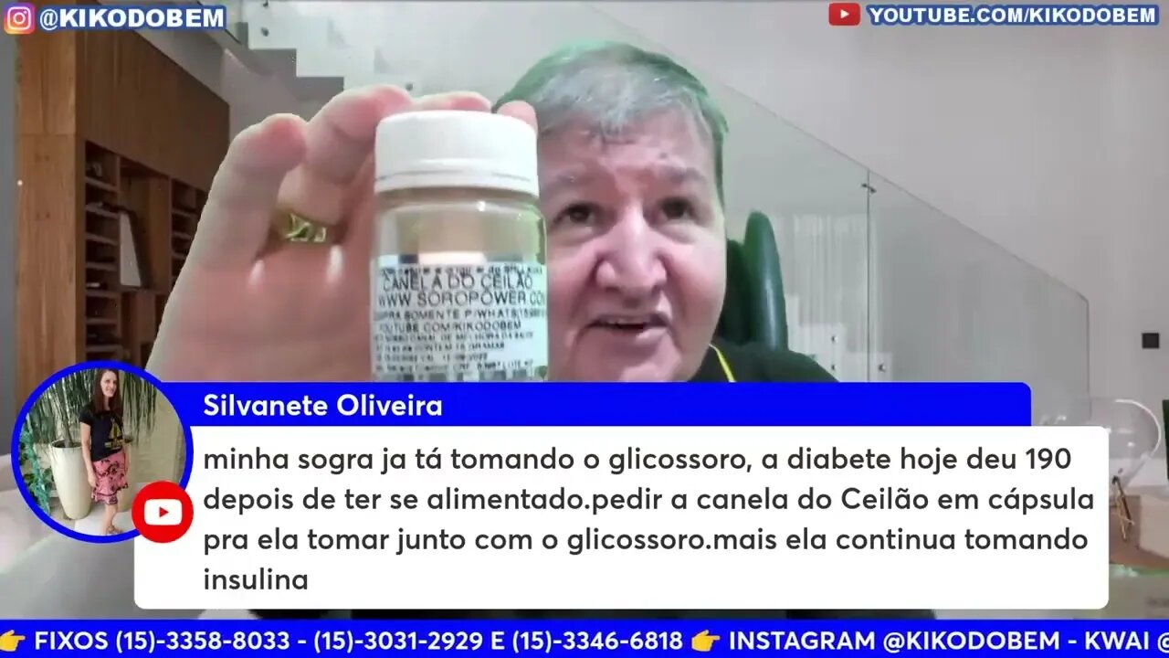 Baixando a #glicemia que causa a #diabetes tipo 1 e 2 #naturalmente #whatsapp (15)-99644-8181