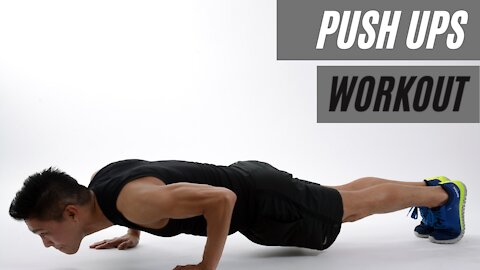 HOW TO DO PERFECT PUSH UPS WORKOUT.