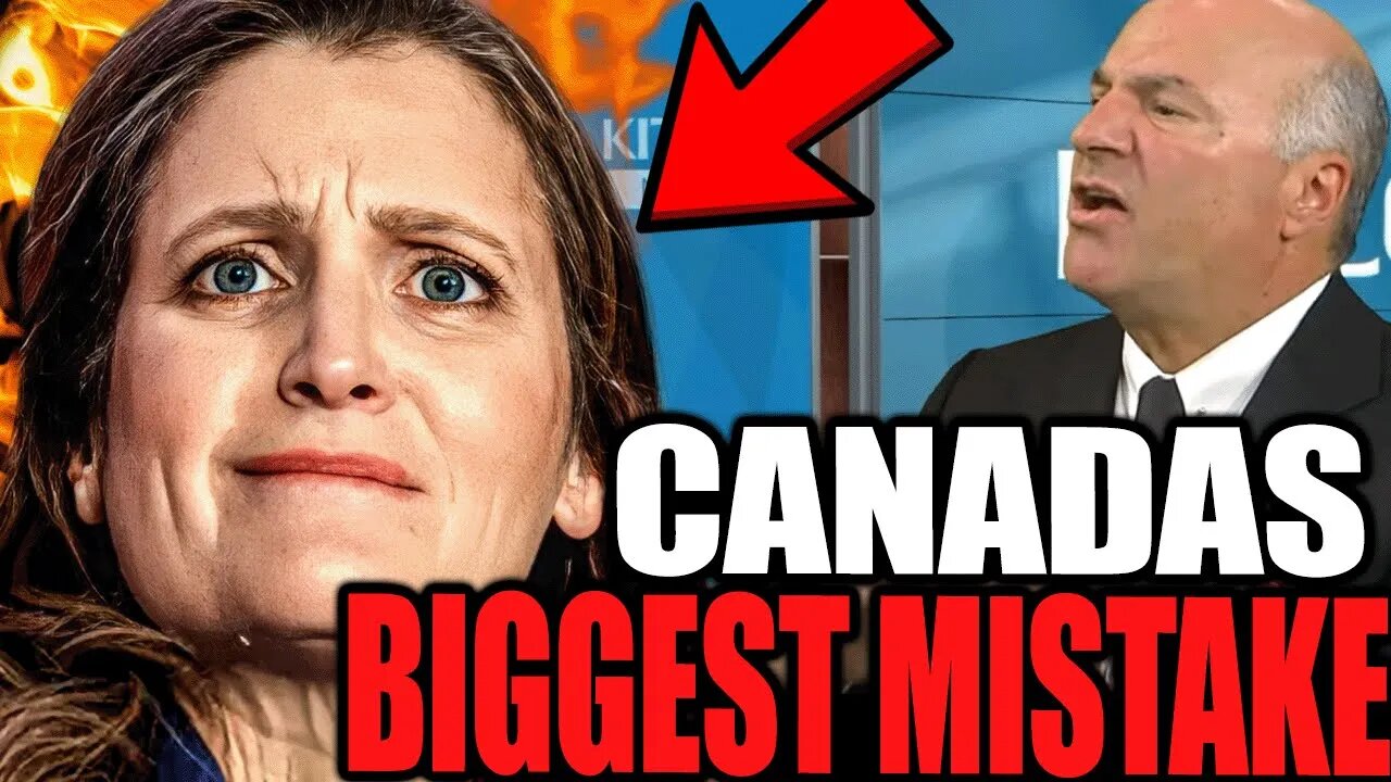 Kevin O'Leary Is DISGUSTED With Canada's Finance Minister Chrystia Freeland