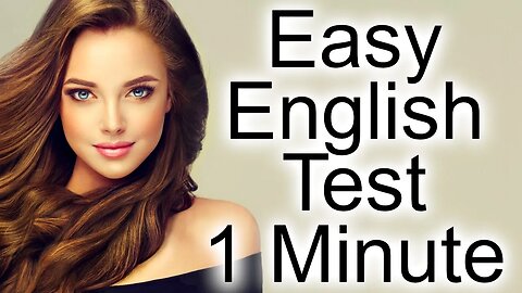 Easy English Test with Answers Explained. Quiz 2