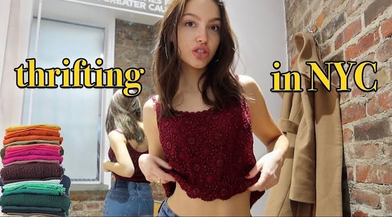 thrift with me in NYC ★ vlog