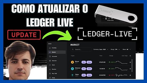 Como atualizar o LEDGER LIVE