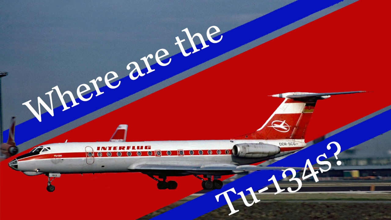 Where are the some of the retired Tupolev Tu-134s locatd now, and can we go see them.