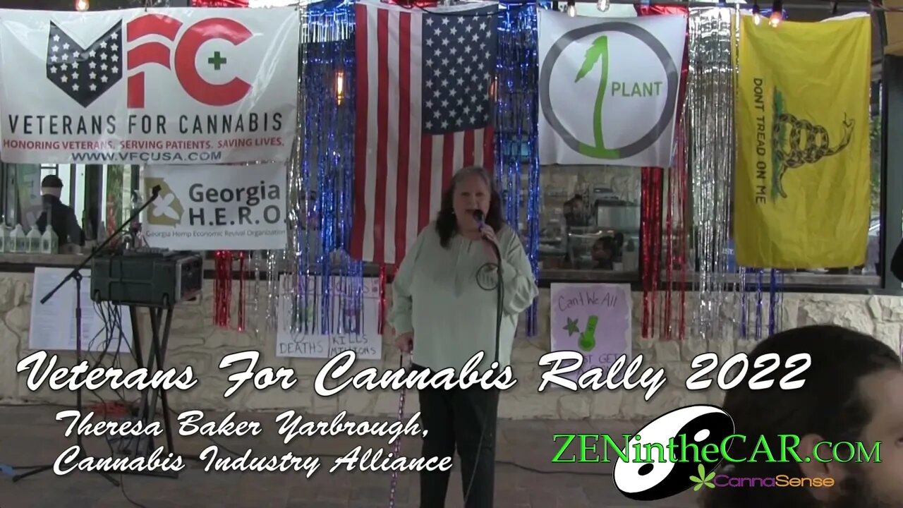 Veterans for Cannabis Rally 2022: Baker Yarbrough - Cannabis Cultures Vs Corporate Vultures