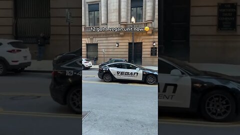 #veganenforcement #vegantesla #tesla #chicago #vegancop