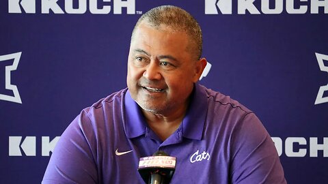 Kansas State Football | Mike Tuiasosopo Press Conference | August 24, 2021
