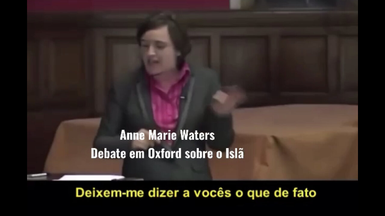 Islã não é uma religião de paz (Debate em Oxford) – Anne Marie Waters