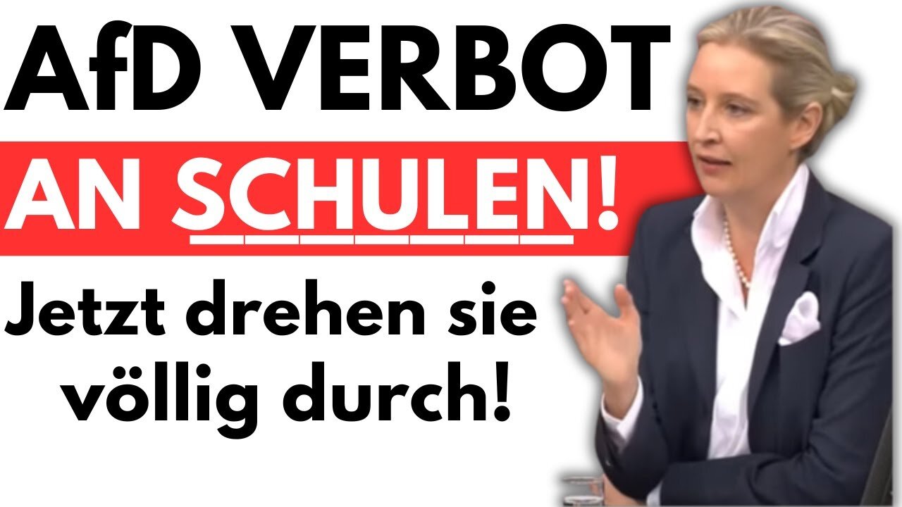 💥EILMELDUNG AfD VERBOT an Schulen!Nächster RIESEN SKANDAL AUFGEDECKT!💥@Politik Perspektiven🙈