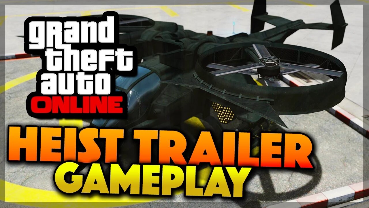 GTA 5 Online Heists Gameplay Trailer - Please Use Caution (GTA 5 Heist Update)