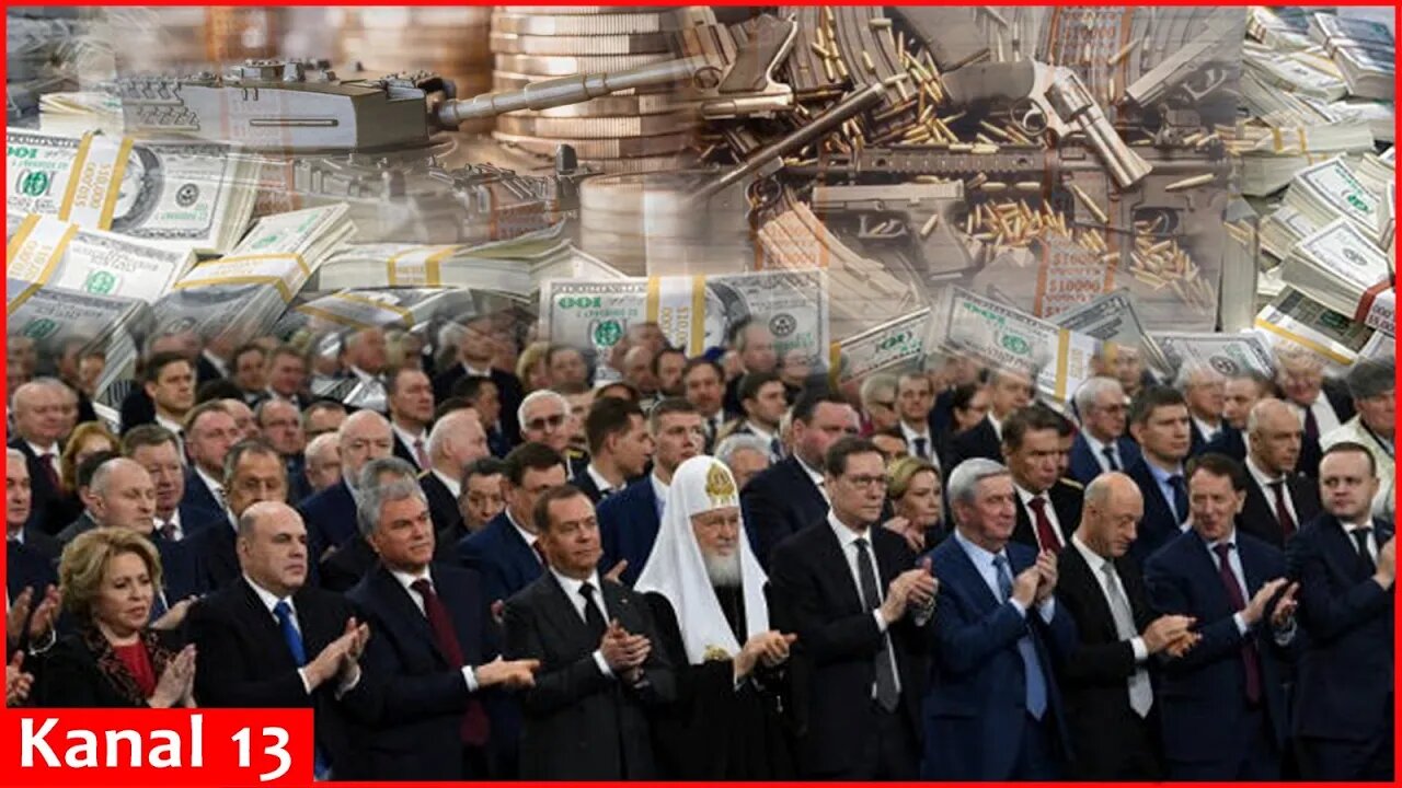 Putin's elites plunder the Russian Federation, regime has taken about $2.5 trillion abroad
