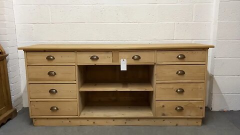 Very Large Pine Sideboard Of 10 Drawers (Y4307F) @PinefindersCoUk