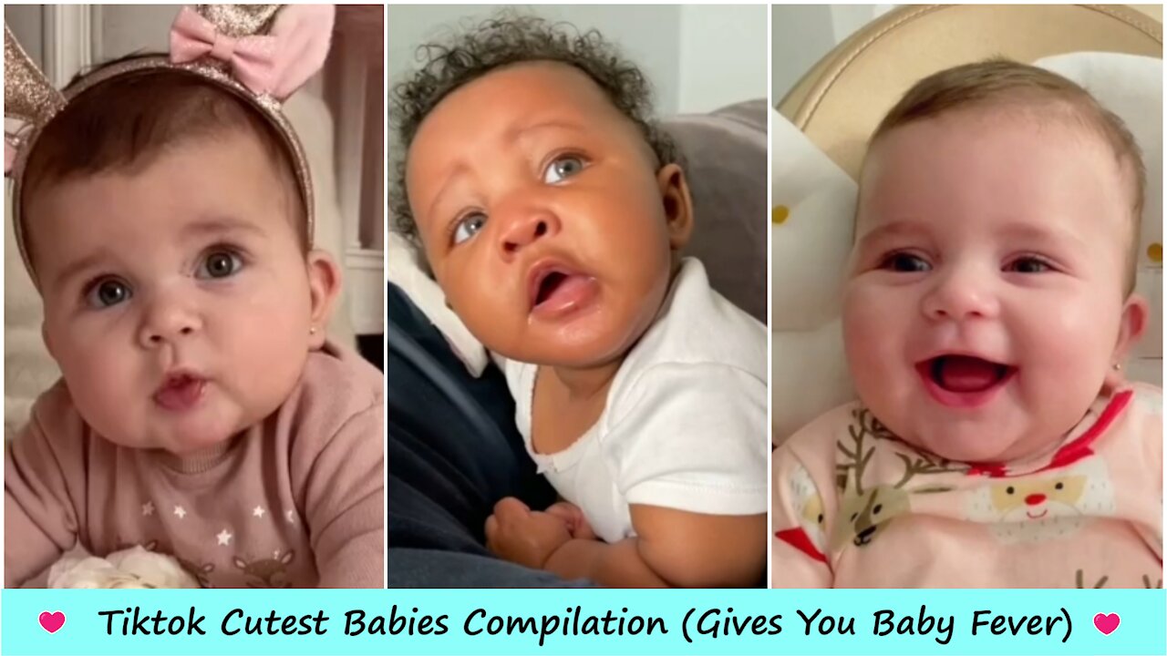 Tiktok Cute 😍 Baby Video Compilation | Babies laugh | New update | Cutest baby videos