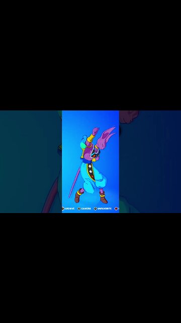 Beerus vs Bulma Fortnite Victory