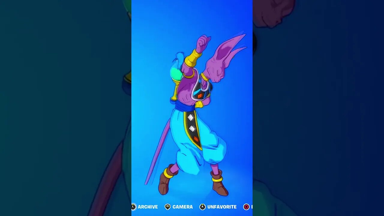 Beerus vs Bulma Fortnite Victory