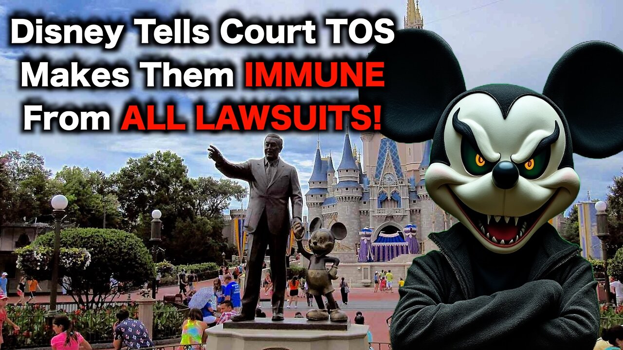 Disney Says TOS Makes Them Immune From ALL Lawsuits